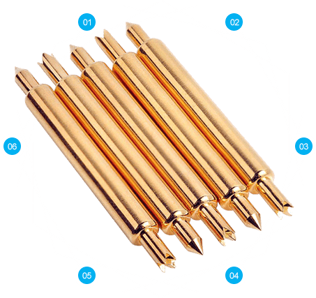 華榮華雙頭探針、高頻測(cè)試彈簧探針、pogopin探針、層層嚴(yán)格質(zhì)檢，保證產(chǎn)品零缺陷