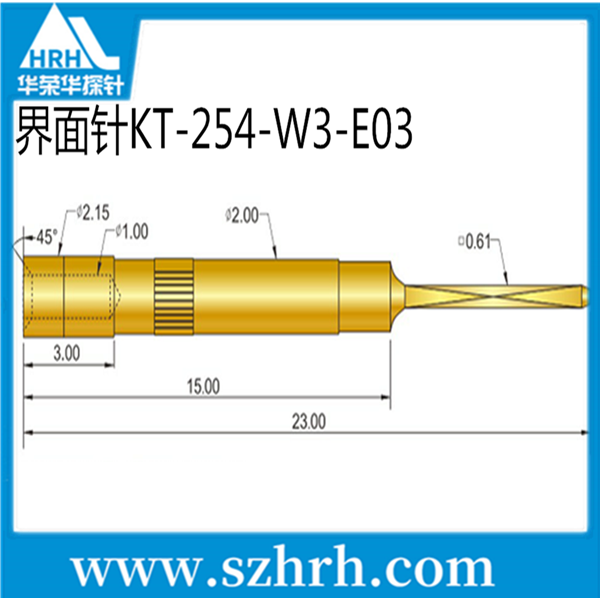 界面探針的規(guī)格型號(hào)——華榮華測(cè)試探針廠家