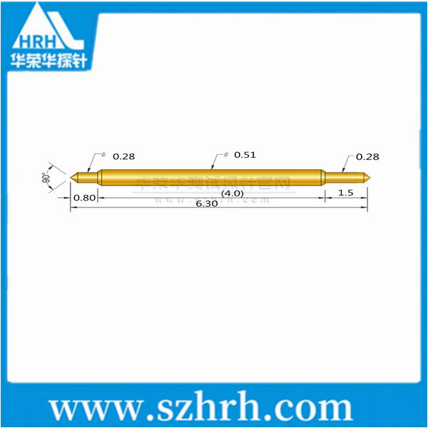 051-xx-6.3L雙頭探針