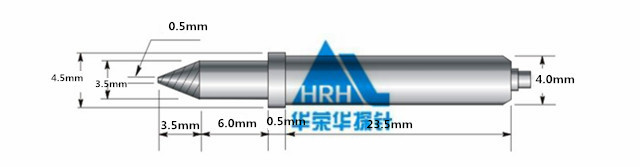 GP-11S、定位針、探針外徑為4.5mm ，長(zhǎng)度為35.5mm、ICT測(cè)試針、功能夾具定位針、測(cè)試針、五金配件