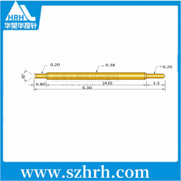 038-UJ-6.3L，華榮華雙頭測(cè)試探針廠家